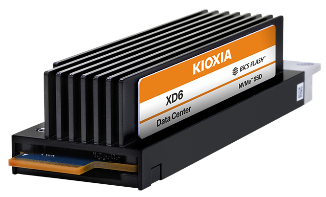KIOXIA XD6 시리즈: Kioxia, 업계 최초의 PCIe ® 4.0 OCP “NVMe™ 클라우드 사양” 지원 SSD 출시