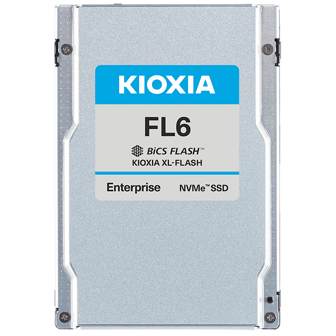 KIOXIA FL6 시리즈 엔터프라이즈 NVMe™ 스토리지 클래스 메모리 (SCM) SSD