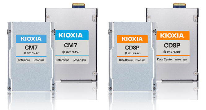 KIOXIA CM7 시리즈 및 KIOXIA CD8P 시리즈