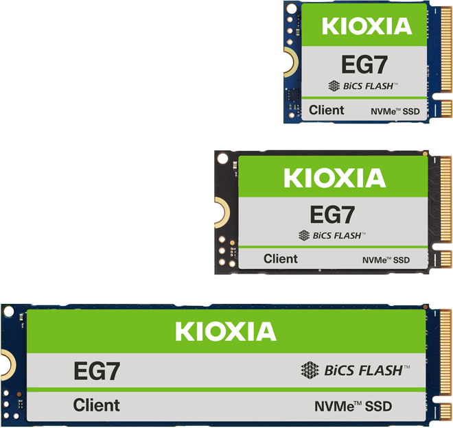 KIOXIA EG7 시리즈 클라이언트 SSD