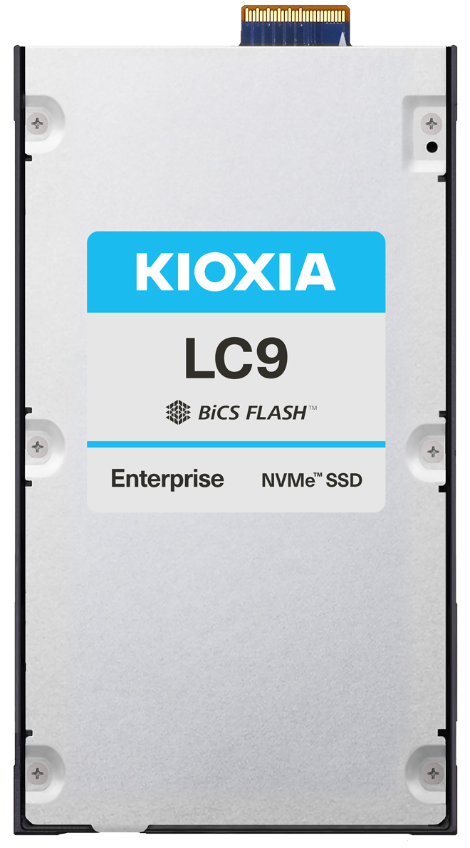 KIOXIA LC9 시리즈 245.76TB 고밀도 엔터프라이즈 SSD