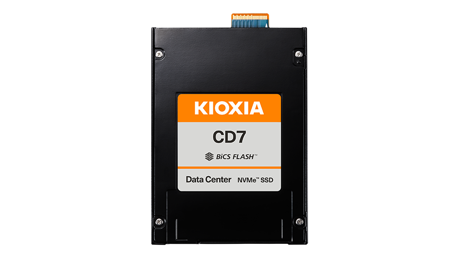 KIOXIA 데이터 센터 SSD CD7-R E3.S 폼 팩터 시리즈 이미지