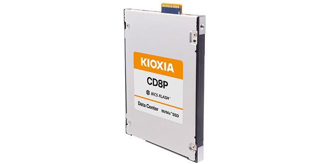 KIOXIA CD8P E3.S SSD 제품 이미지