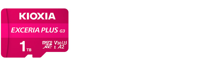 EXCERIA PLUS G2 microSD 메모리 카드 제품 이미지