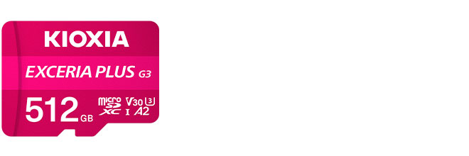 EXCERIA PLUS G2 microSD 메모리 카드 제품 이미지
