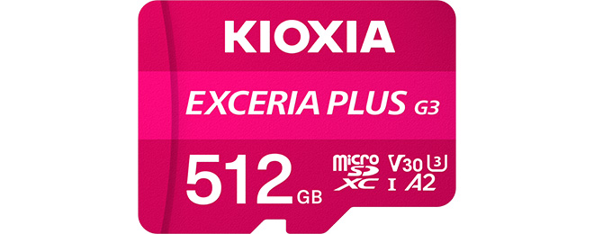 EXCERIA PLUS G2 microSD 제품 이미지