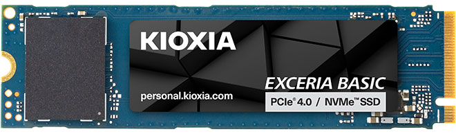 EXCERIA BASIC NVMe™ SSD 제품 이미지