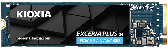 EXCERIA PLUS G4 NVMe™ SSD 제품 이미지