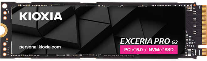 EXCERIA PRO G2 NVMe™ SSD 제품 이미지