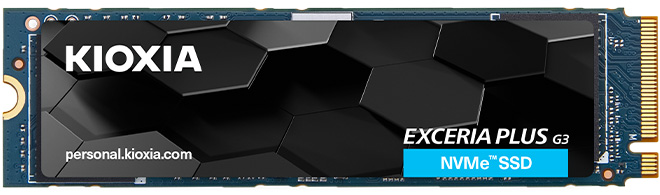 EXCERIA PLUS G3 NVMe™ SSD 제품 이미지