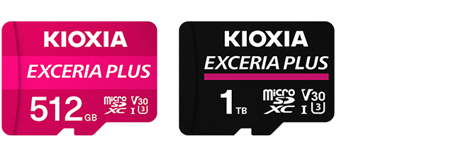 EXCERIA PLUS microSD 메모리 카드 제품 이미지